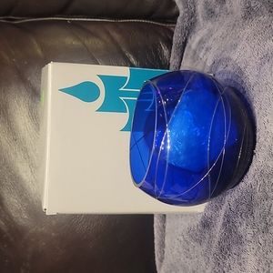 Partylite blue candle holder
